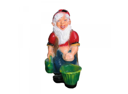 Tuin Huis Decoratie Figuur Standbeeld Sculpturen Deco Figuren Dwerg Handgemaakt K35