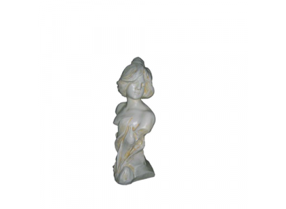Deko figuur standbeeld sculptuur 55 cm figuren beelden sculpturen buste dame nieuw R10
