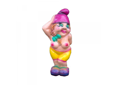 Tuindecoratie figuur standbeeld sculpturen figuren dwerg erotische sexy K51