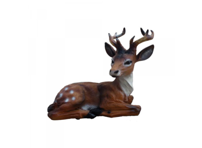 Hertenfiguur standbeeld standbeelden tuindecoratie sculptuur decoratie 45 cm Nieuw