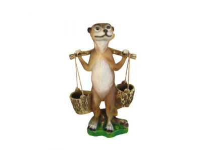 Modern Ontwerp Fretten Tuin Kunststof Sculptuur 60cm Standbeeld Decoratie Deco
