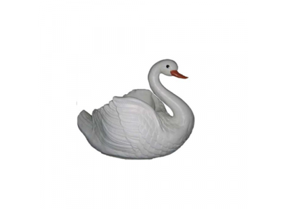 Zwaan Decoratieve Standbeeld Tuinbeelden Beelden 34cm levensgrote plastic figuur