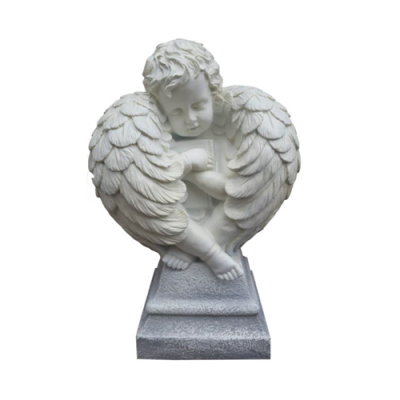 Deko figuur standbeeld sculptuur 54 cm figuren beelden sculpturen tuin engel R108
