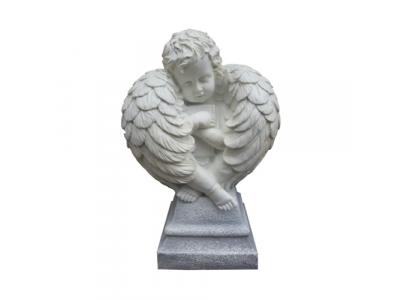 Deko figuur standbeeld sculptuur 54 cm figuren beelden sculpturen tuin engel R108