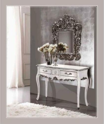 Console met spiegel luxe console decoratieve commode wandtafel klassiek