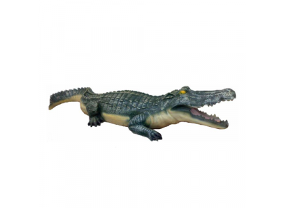 Decoratieve standbeeld tuin figuren beelden 50cm Krokodil figuur plastic nieuw dier