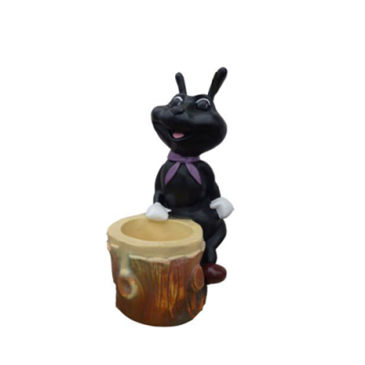 Tuinmier 48cm Tuindecoratie Beeldjes Standbeelden Figuur Handbeschilderd Nieuw