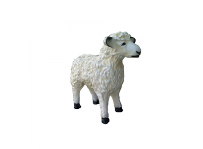 Decoratieve standbeeld Tuinbeelden Beelden 50cm Schaap Figuur Plastic Nieuw Dier
