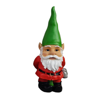 Tuin huis decoratie figuur standbeeld sculpturen decoratiefiguren dwerg handgemaakt.