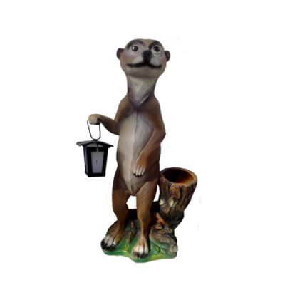 Stokstaartje Beeld Standbeeld Tuindecoratie Sculptuur Decoratieve Sculpturen