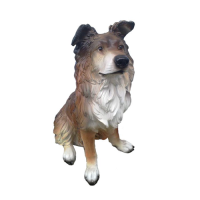 Hond Dier Figuur Standbeeld Tuindecoratie Sculptuur Decoratie Sculpturen