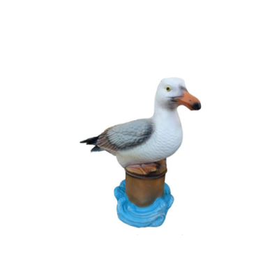 Möve 35cm Figur Standbeeld Tuindecoratie Sculptuur Deco Sculpturen