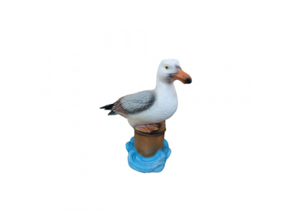 Möve 35cm Figur Standbeeld Tuindecoratie Sculptuur Deco Sculpturen