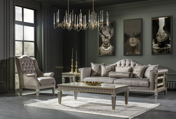 Bijzettafel Wit Salontafel Tafel Woonkamer Meubels Metaal Tafels Modern
