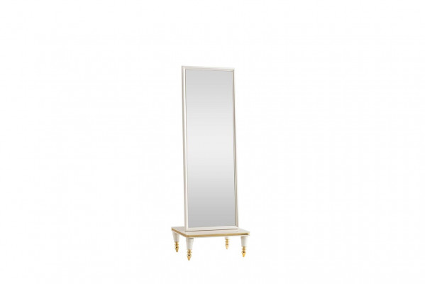 Spiegel Wit Slaapkamer Modern Staande Spiegel Metaal Elegant Staande Spiegel Nieuw