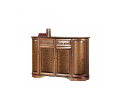 Bruine commode in antieke stijl dressoir dressoirs houten kast
