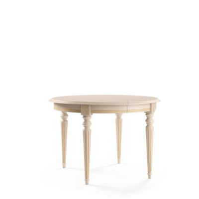 Ronde houten tafels Eetkamer meubels Tafel Klassieke ronde eettafel Nieuw