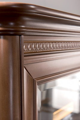 Huisbar Kast Woonkamer Kasten Barglas Vitrine Italiaanse meubels Hout