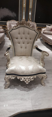 Chesterfield bankstel set 3+1 Luxe 2-delige Stoffen Bank Woonkamer