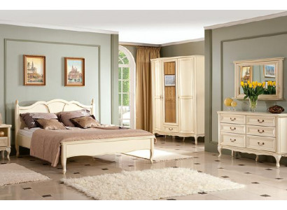 Slaapkamer set Bed Ladenkast Kledingkast Nachtkastje Italiaans meubilair Nieuw