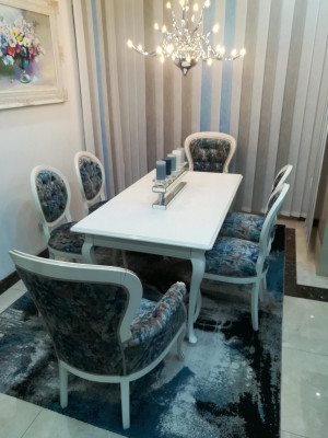 6x Stoelenset Fauteuil Zitkussen Chesterfield Designer Stoelen met Leuning.