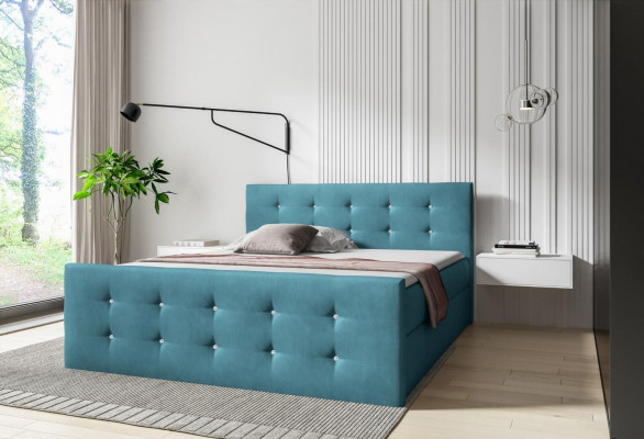 Boxspring Bedden Hotel Meubels Bed Slaapkamer Inrichting groot 200x200 Tweepersoons