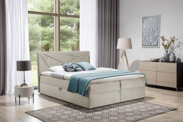 Tweepersoonsbed bed met opbergruimte boxspring bed tweepersoonsbed bedden gestoffeerd bed 180cm