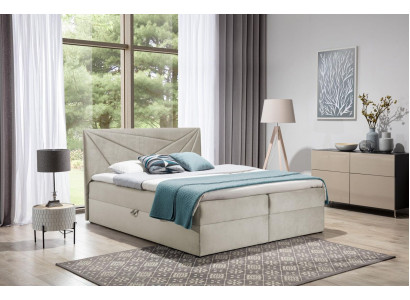 Tweepersoonsbed bed met opbergruimte boxspring bed tweepersoonsbed bedden gestoffeerd bed 180cm