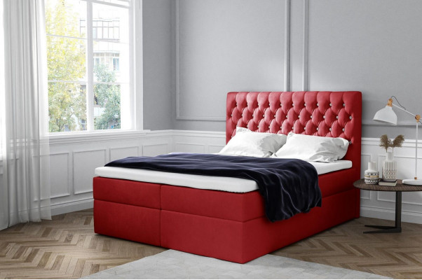 Boxspringbed Tweepersoonsbed Echtelijk bed Bedframe Bed Gestoffeerd bed Bedden 180x200cm