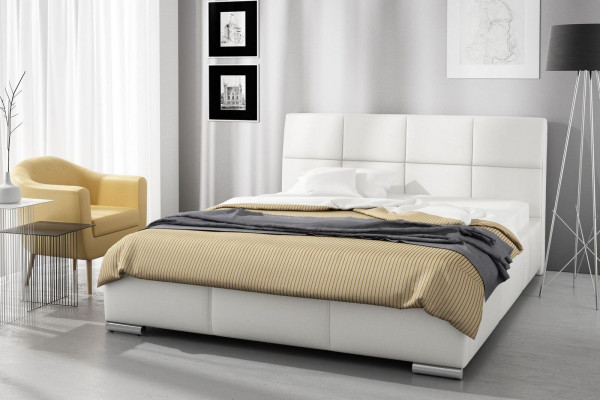 Bed tweepersoonsbed echtelijk bed bedframe bedombouw gestoffeerd bed bedden 160x200 meubels