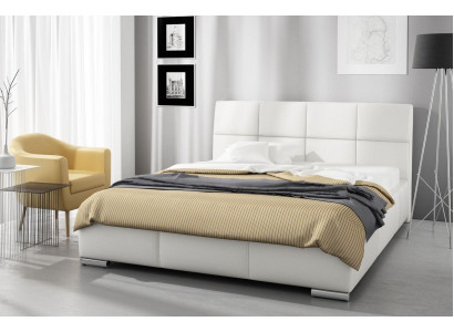 Bed tweepersoonsbed echtelijk bed bedframe bedombouw gestoffeerd bed bedden 160x200 meubels
