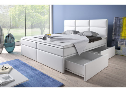 Boxspringbedden Bed Frame Kunstleer Designer Hotel Dubbel Luxe Design Nieuw