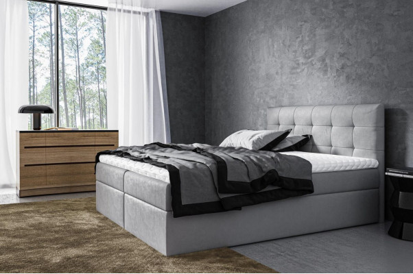 Bedden Boxspring bed Tweepersoonsbed Modern Huwelijksbed Bedframe Bed Meubels 180x200