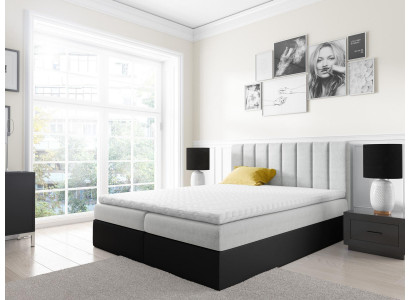 Boxspringbed Tweepersoonsbed Bed met opbergruimte Echtelijk bed Bedden 180cm Gestoffeerd bed