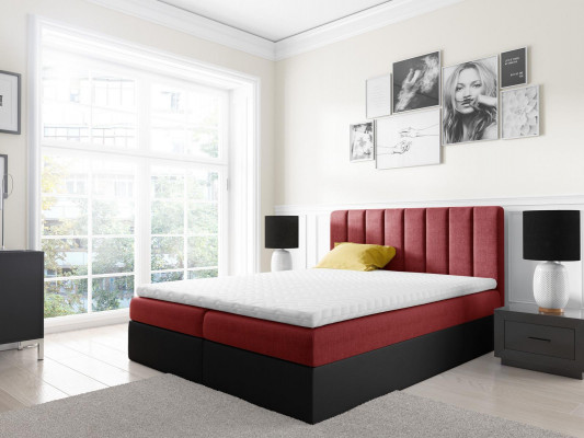Boxspringbed Tweepersoonsbed Bed met opbergruimte Echtelijk bed Bedden 180cm Gestoffeerd bed