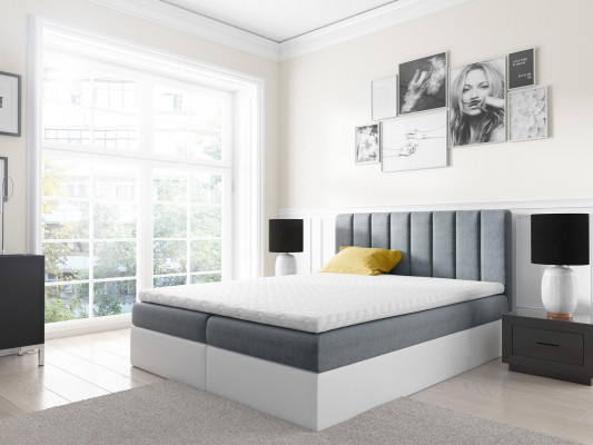 Boxspringbed Tweepersoonsbed Bed met opbergruimte Echtelijk bed Bedden 180cm Gestoffeerd bed