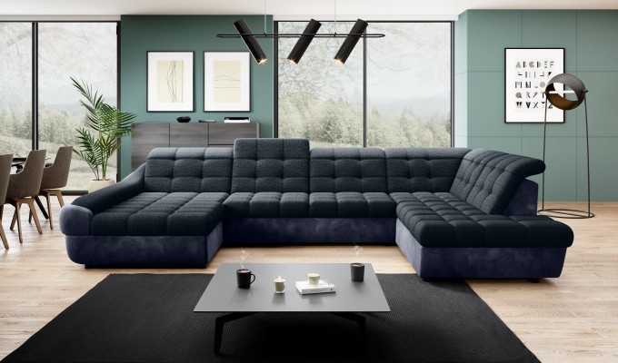 Sofa Bank Bekleding Set Woonlandschap Ontwerp Hoek Bank U Vorm Banken Banken