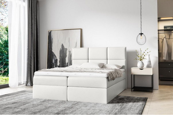 Bed met matras Boxspringbed 160x200 Design Dubbel Hotel Modern Bed Bedden Meubels