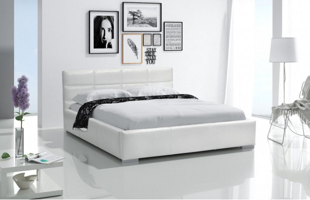 Bedframe 180x200 Modern Bed Slaapkamer Bedden Gestoffeerd Bed Nieuw Boxspringbed