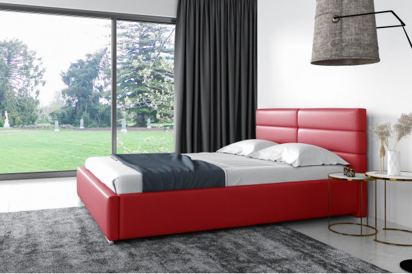 Bedframe Hout Ontwerp Dubbel Hotel Modern Bed Slaapkamer Bedden Gestoffeerd Bed