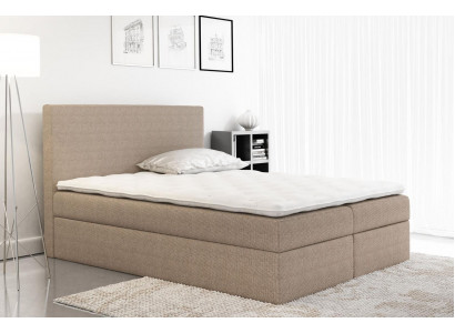 Boxspringbed Textiel Design Dubbel Hotel Modern Bed Slaapkamer Bedden Stof