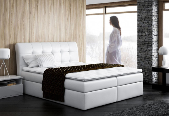 Bedlade Bed Slaapkamer Bedden Boxspring Textiel Ontwerp Dubbel Hotel Nieuw