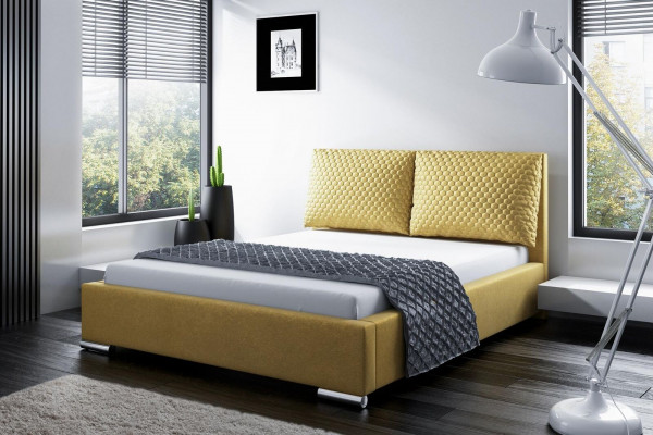 Bedframe Design Double Hotel Modern Bed Bedroom Beds Upholstered Bed New  (Framedesign Dubbel Hotel Modern Bed Slaapkamer Bedden Gestoffeerd Bed Nieuw)