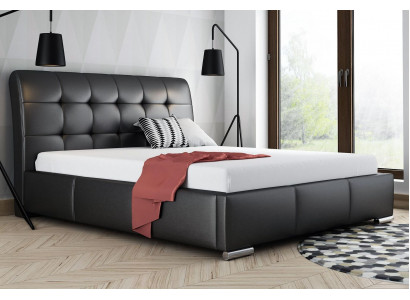 Luxe meubels Bed Bedframe Slaapkamer Design Dubbel Hotel Modern Nieuw 160x200