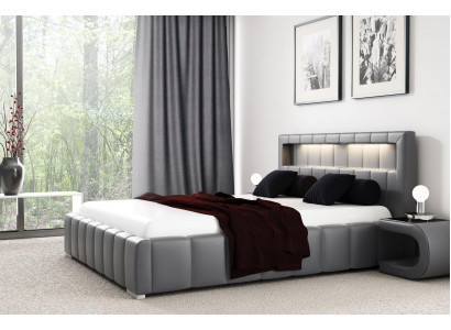 Bedframe gestoffeerd bed ontwerp dubbel hotel modern bed slaapkamer bedden nieuw