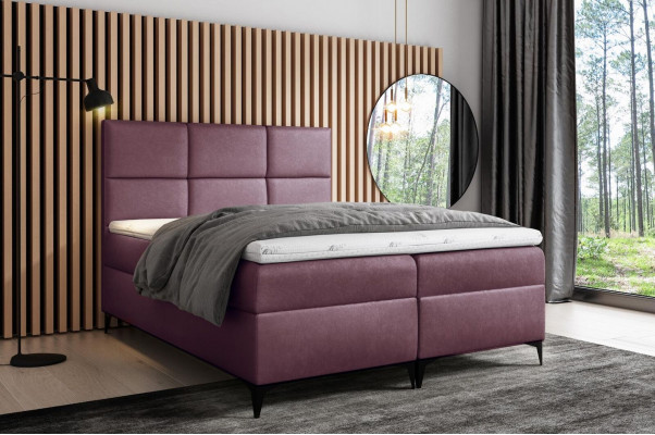 Boxspringbed Textiel Design Dubbel Hotel Modern Bed Slaapkamer Bedden 200x200