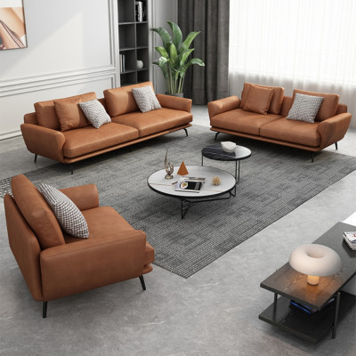 Bekleedde bankstellen Stof Luxe woonkamerbankstel 3+2+1 set Bankstel leer