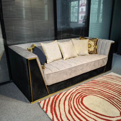 Medusa Bank Bank Driepersoons Bank Bekleding Meubels Woonkamer Stof