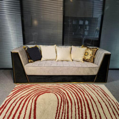 Medusa Bank Bank Driepersoons Bank Bekleding Meubels Woonkamer Stof
