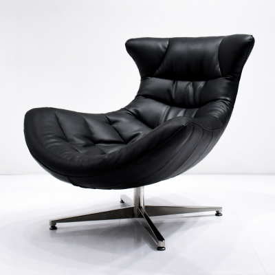 Fauteuil Ontwerp Bank Bank Zitsbank Leer Lounge Club Bekleding Luxe Oor Zit Ontspannen